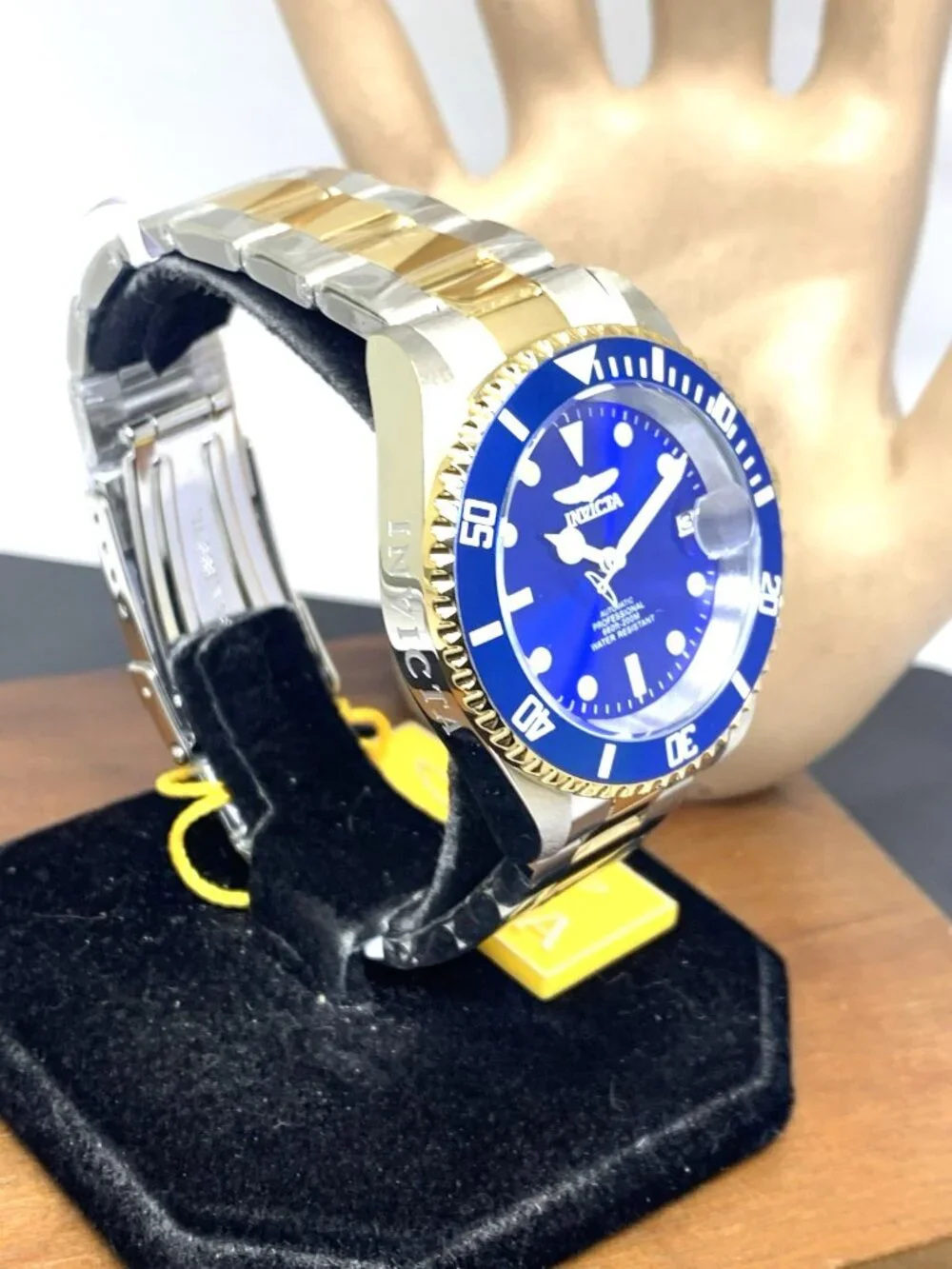 Invicta Men's Watch 28662 Pro Diver Automatic Blue Dial Two Tone Steel 40mm